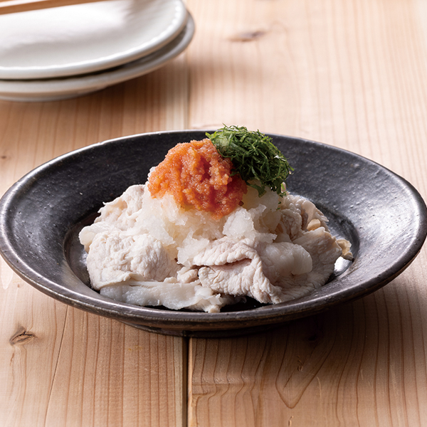 豚しゃぶ&THE MENTAI チューブ 柚子ごしょう