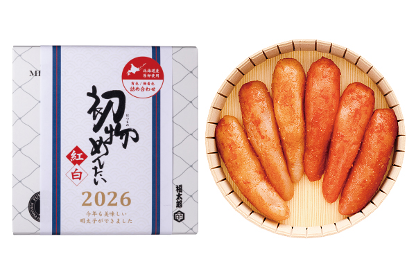 初物めんたい 紅白400g