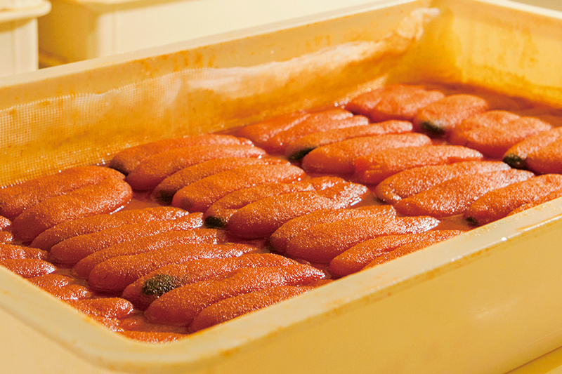 福太郎独自の「二度漬け製法」で旨味を引き出します。