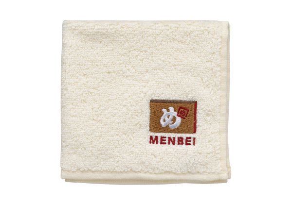 めんべいタオルハンカチ(黄)