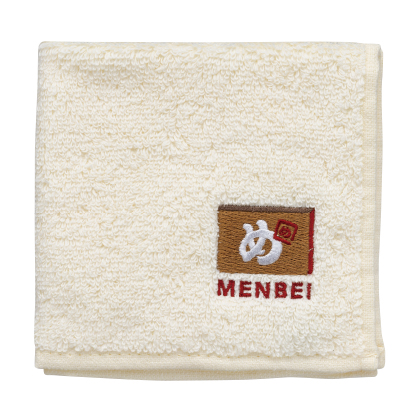 めんべいタオルハンカチ(黄)