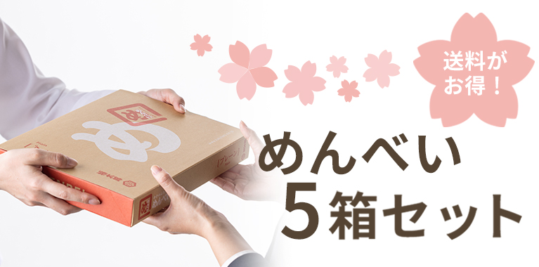 めんべい5箱セット