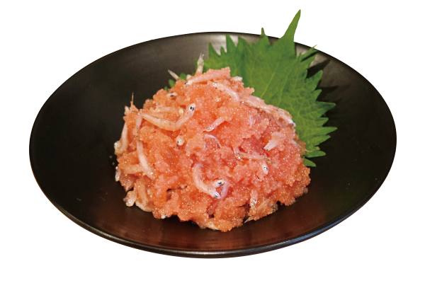 釜揚げしらすめんたい