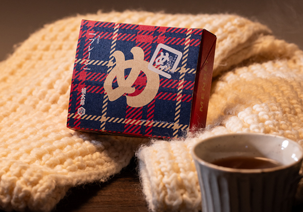 めんべいチェック柄