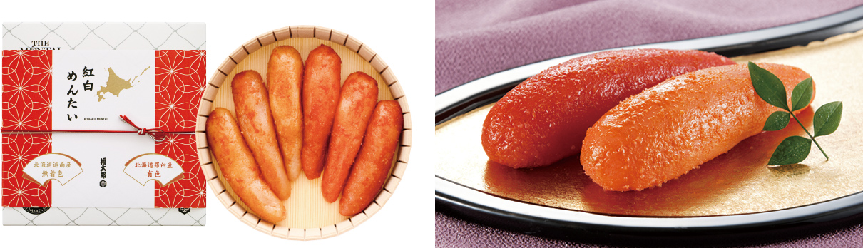 北海道産原卵使用 福撰 紅白めんたい