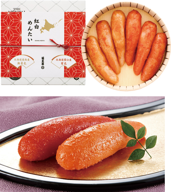 北海道産原卵使用 福撰 紅白めんたい