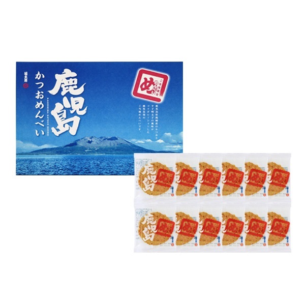 鹿児島かつおめんべい ２枚×12袋