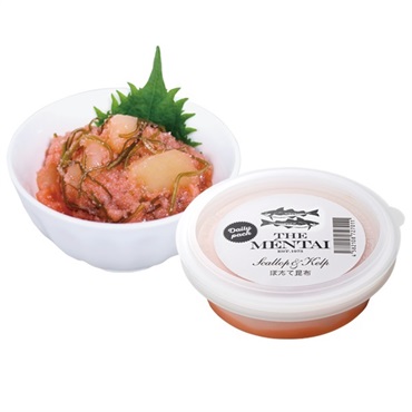 THE MENTAI ほたて昆布 Daily pack 80g
