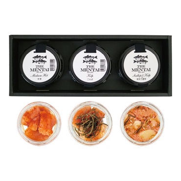 THE MENTAI ほたて昆布３個セット