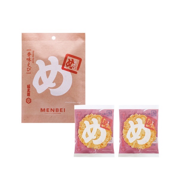 めんべい 香味えび ２枚×２袋