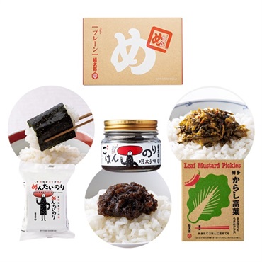めんべいとごはんのお供セット