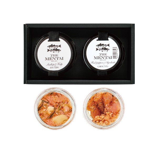 THE MENTAI ほたて昆布２個セット