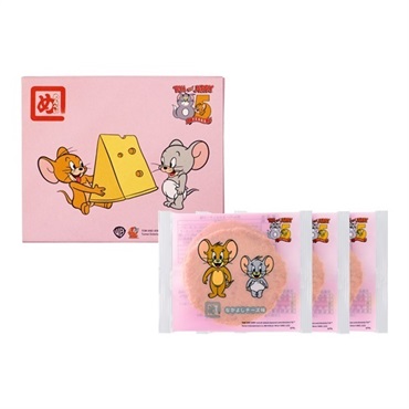 めんべい なかよしチーズ味 ピンクパッケージ ２枚×３袋
