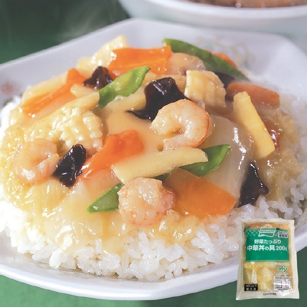 野菜たっぷり中華丼の具