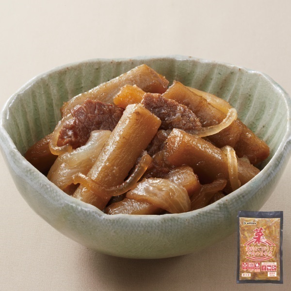 便利なごぼうと牛肉の甘辛煮