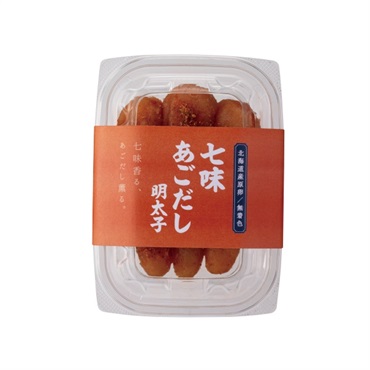七味あごだしめんたい(北海道産無着色)150g