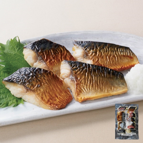 便利な骨なし国産さば塩焼