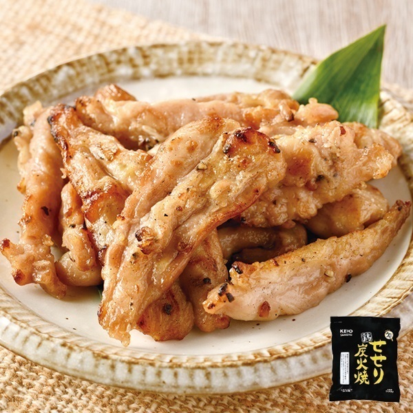 鶏せせり炭火焼き