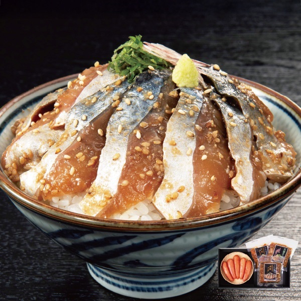 福撰240gと長崎松浦港の海鮮丼3種セット